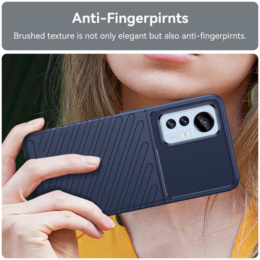 Xiaomi 12 Lite 5G  Удароустойчив Twill Texture Калъф и Протектор