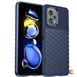 Xiaomi Redmi Note 11T Pro 5G/Note 11T Pro+ 5G/Poco X4 GT 5G Удароустойчив Twill Texture Калъф и Протектор