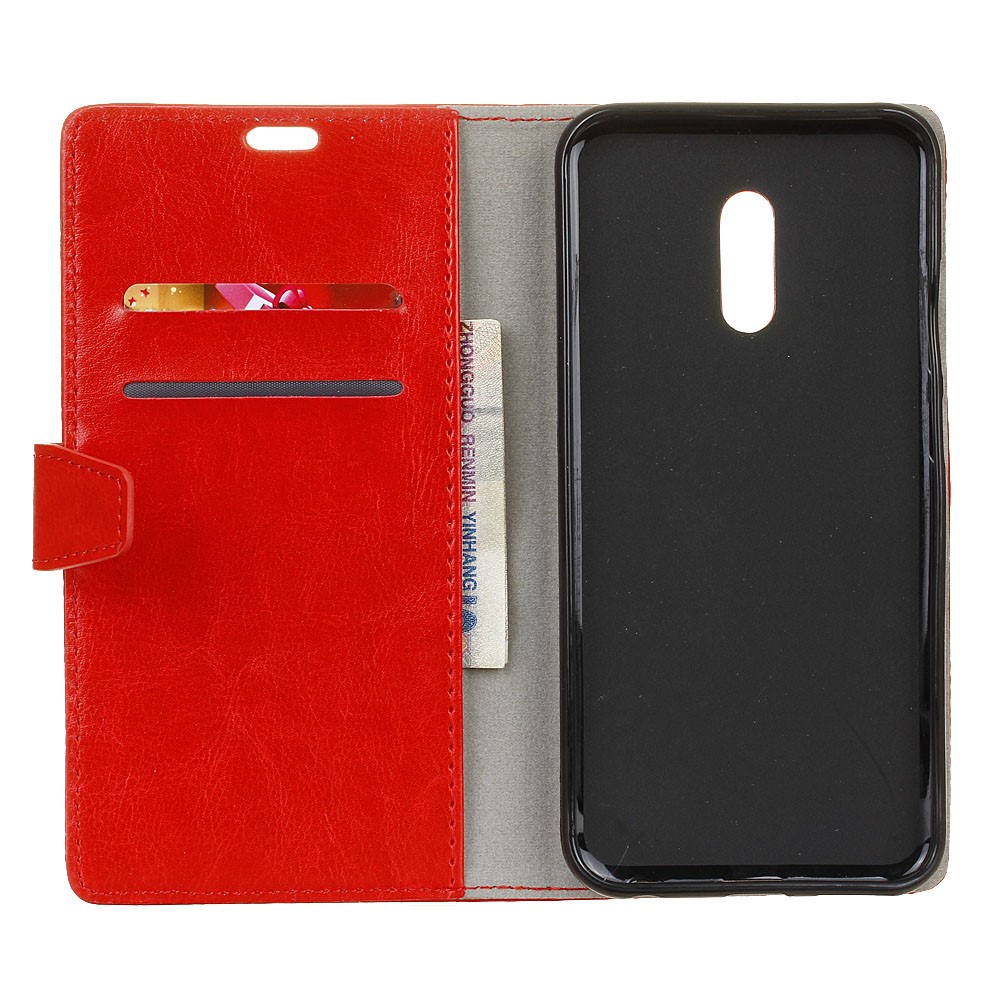 Alcatel 3  Magnetic Wallet Кожен Калъф и Скрийн Протектор