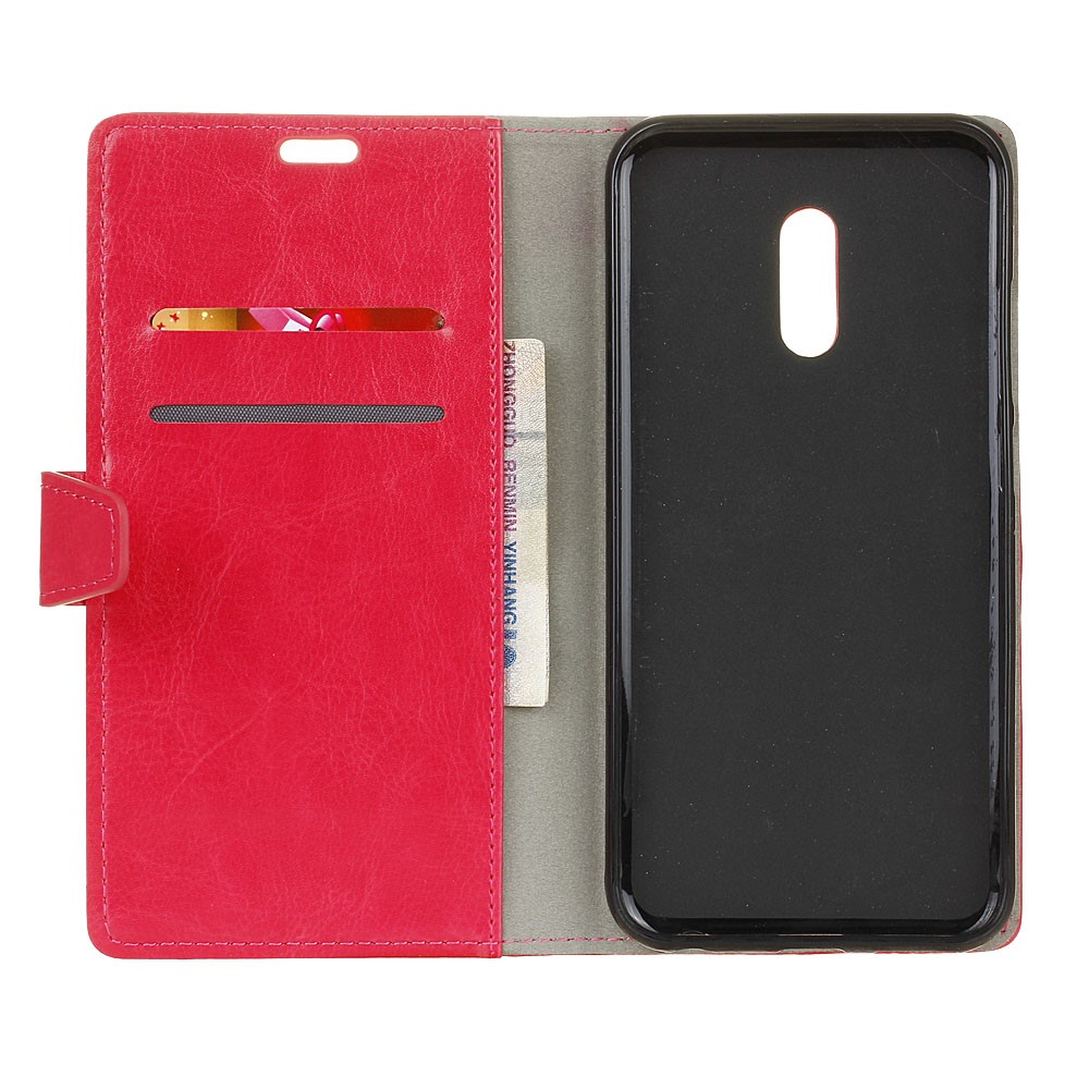 Alcatel 3  Magnetic Wallet Кожен Калъф и Скрийн Протектор