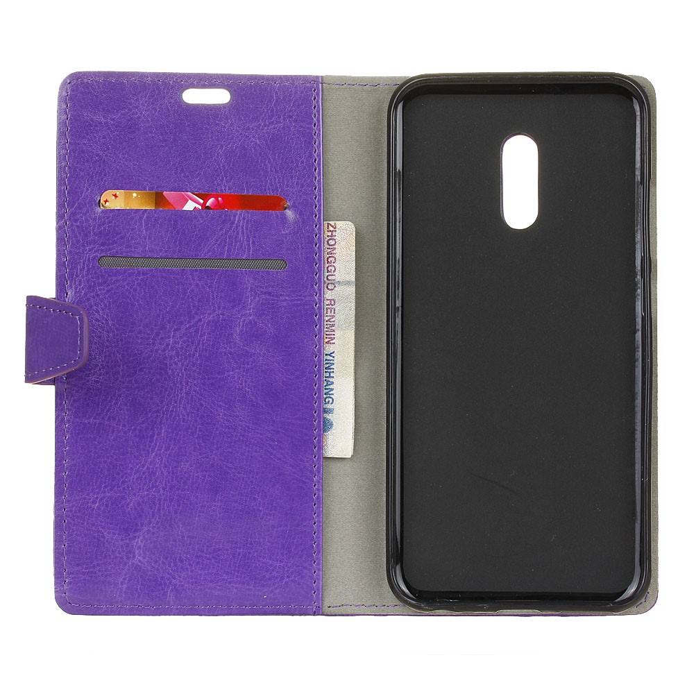 Alcatel 3  Magnetic Wallet Кожен Калъф и Скрийн Протектор