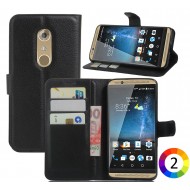 ZTE Axon 7 Magnetic Wallet Кожен Калъф и Стилус