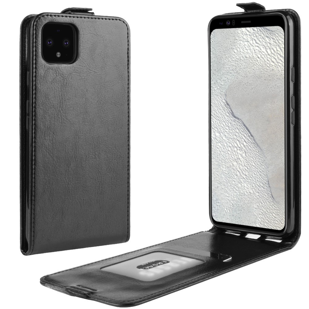 Google Pixel 4 XL Flip3 Кожен Калъф и Скрийн Протектор
