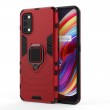 Realme 7 Pro Удароустойчив Finger Ring Калъф и Протектор