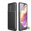 Realme 7 Pro Удароустойчив Carbon Fiber Калъф и Протектор