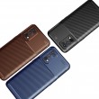 Realme 7 Pro Удароустойчив Carbon Fiber Калъф и Протектор