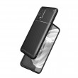 Realme 7 Pro Удароустойчив Carbon Fiber Калъф и Протектор
