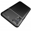 Realme 7 Pro Удароустойчив Carbon Fiber Калъф и Протектор