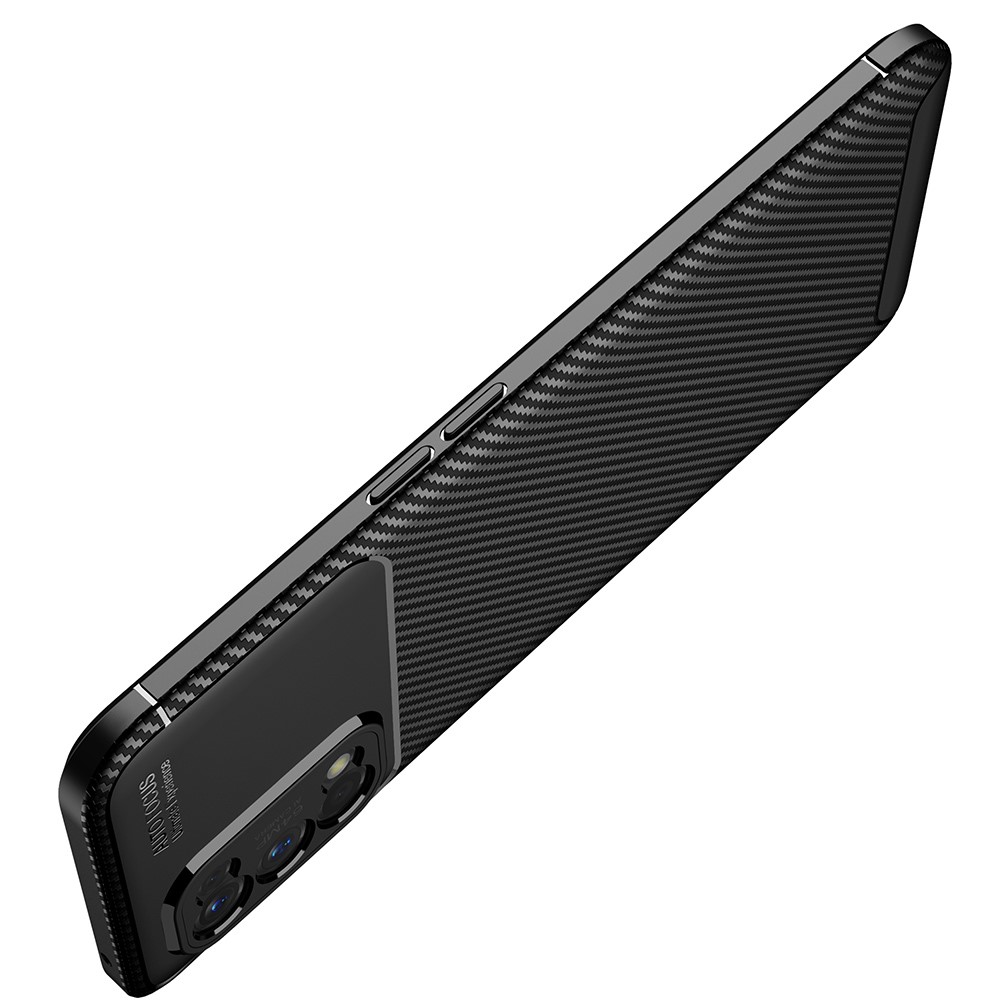 Realme 7 Pro Удароустойчив Carbon Fiber Калъф и Протектор