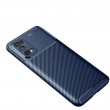 Realme 7 Pro Удароустойчив Carbon Fiber Калъф и Протектор