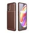 Realme 7 Pro Удароустойчив Carbon Fiber Калъф и Протектор