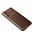 Realme 7 Pro Удароустойчив Carbon Fiber Калъф и Протектор