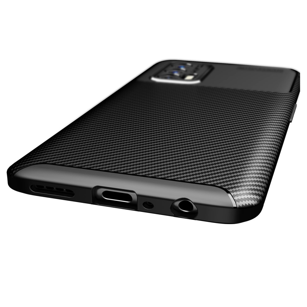 Realme GT 5G  Удароустойчив Carbon Fiber Калъф и Протектор