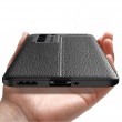 Realme GT Explorer Удароустойчив Litchi Skin Калъф и Протектор