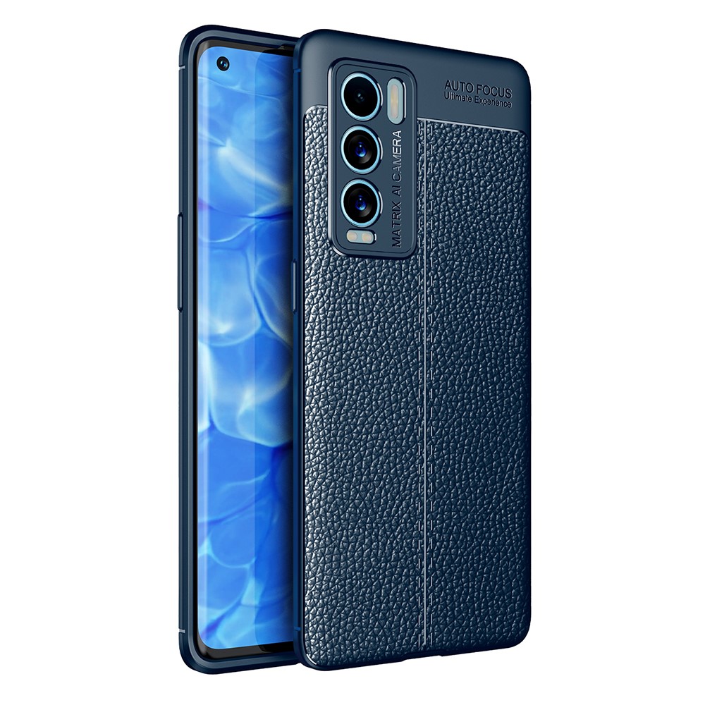 Realme GT Explorer Удароустойчив Litchi Skin Калъф и Протектор