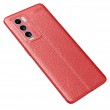 Realme GT Explorer Удароустойчив Litchi Skin Калъф и Протектор