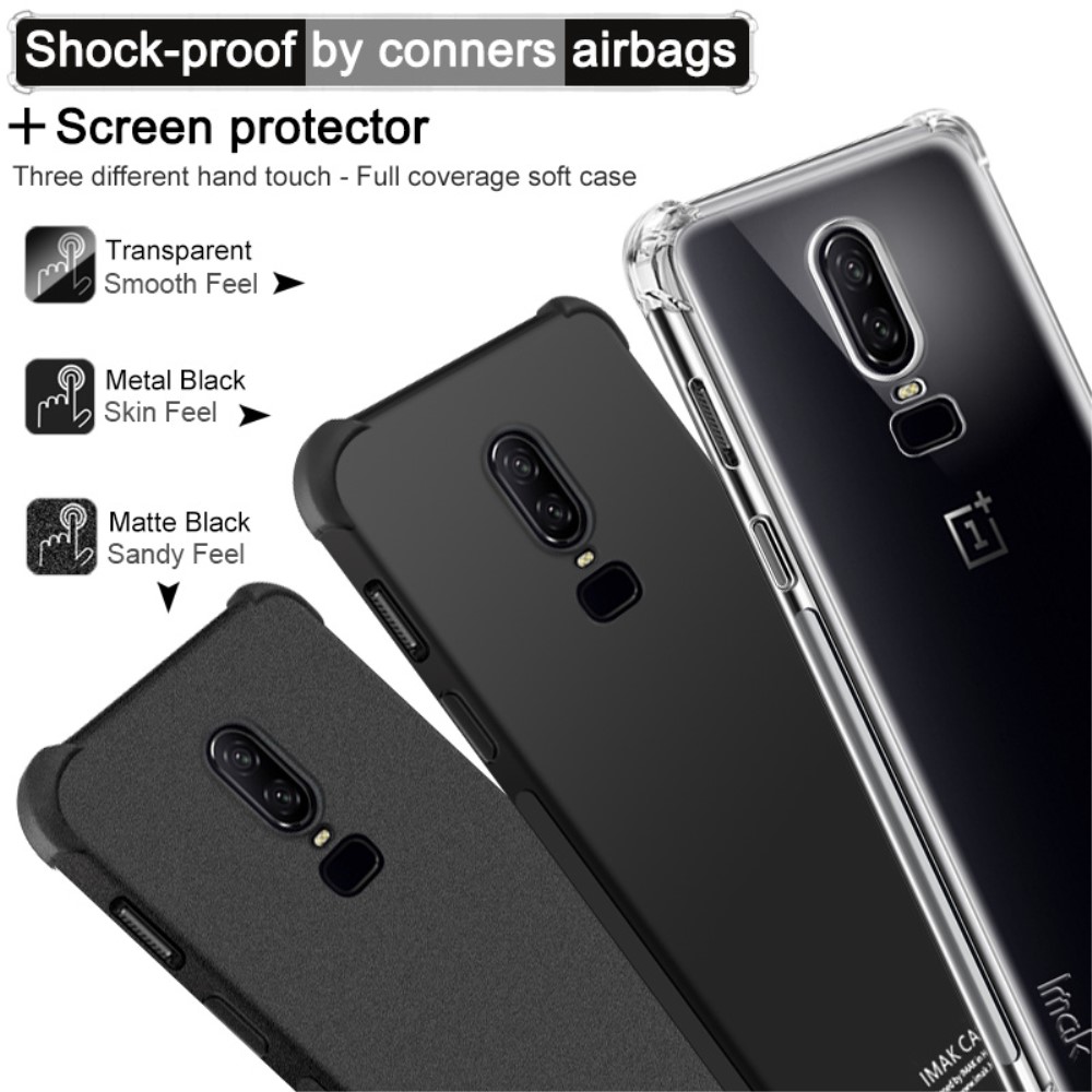 OnePlus 6  IMAK Силиконов Калъф и Протектор