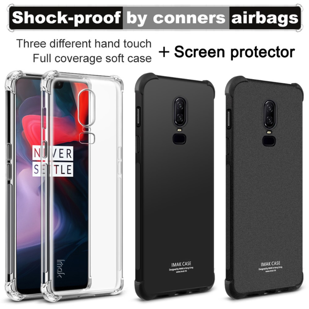OnePlus 6  IMAK Силиконов Калъф и Протектор