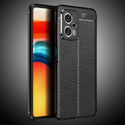 Xiaomi Redmi Note 11T Pro 5G / Redmi Note 11T Pro+ 5G / Poco X4 GT 5G Удароустойчив Litchi Skin Калъф и Протектор