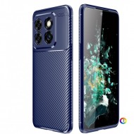 OnePlus 10T 5G / Ace Pro 5G Удароустойчив Carbon Fiber Калъф и Протектор
