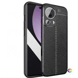 Xiaomi 13 Lite / Civi 2 5G Удароустойчив Litchi Skin Калъф и Протектор