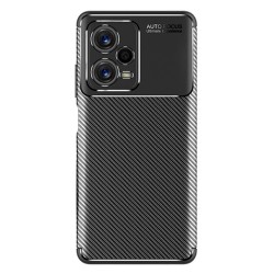 Xiaomi Redmi Note 12 Pro+ 5G Удароустойчив Carbon Fiber Калъф и Протектор