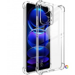 Xiaomi Redmi Note 12 Pro+ 5G Удароустойчив IMAK Силиконов Калъф и Протектор