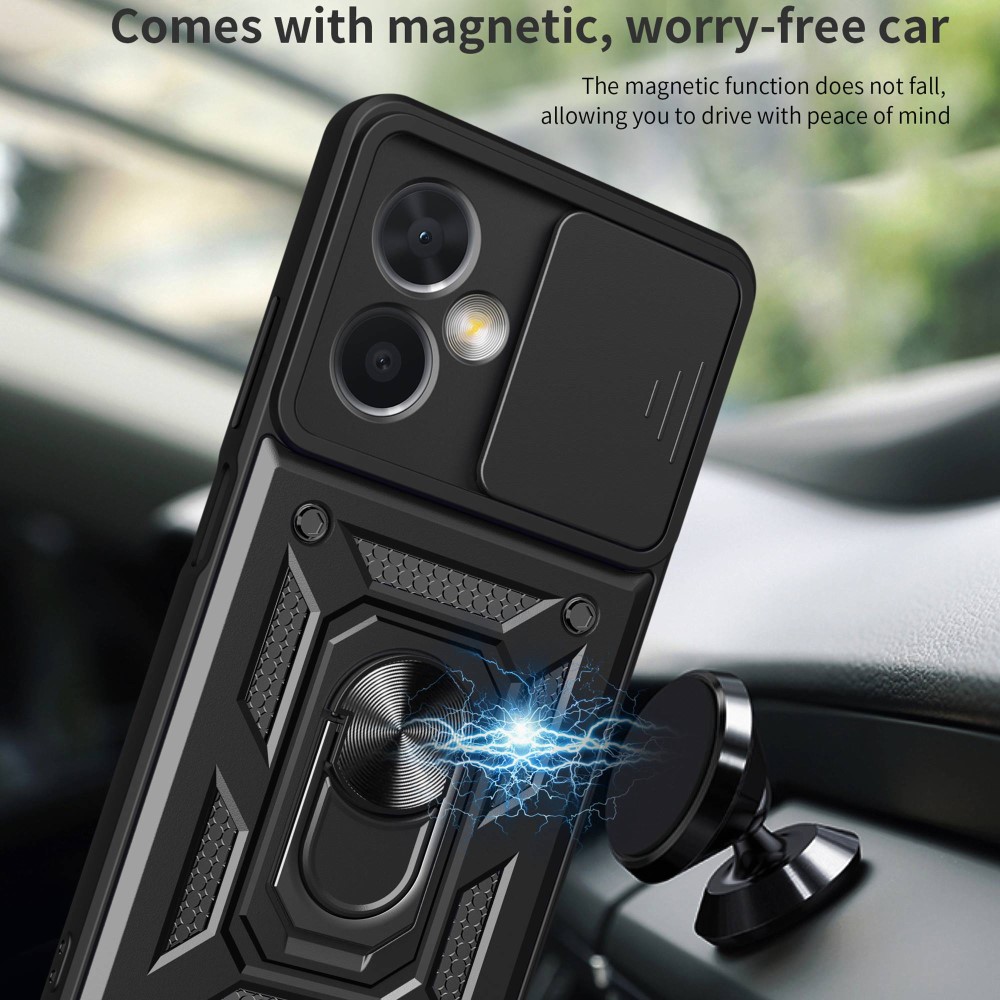 Xiaomi Redmi Note 12 5G / Poco X5 5G Удароустойчив Ring Holder Калъф и Протектор