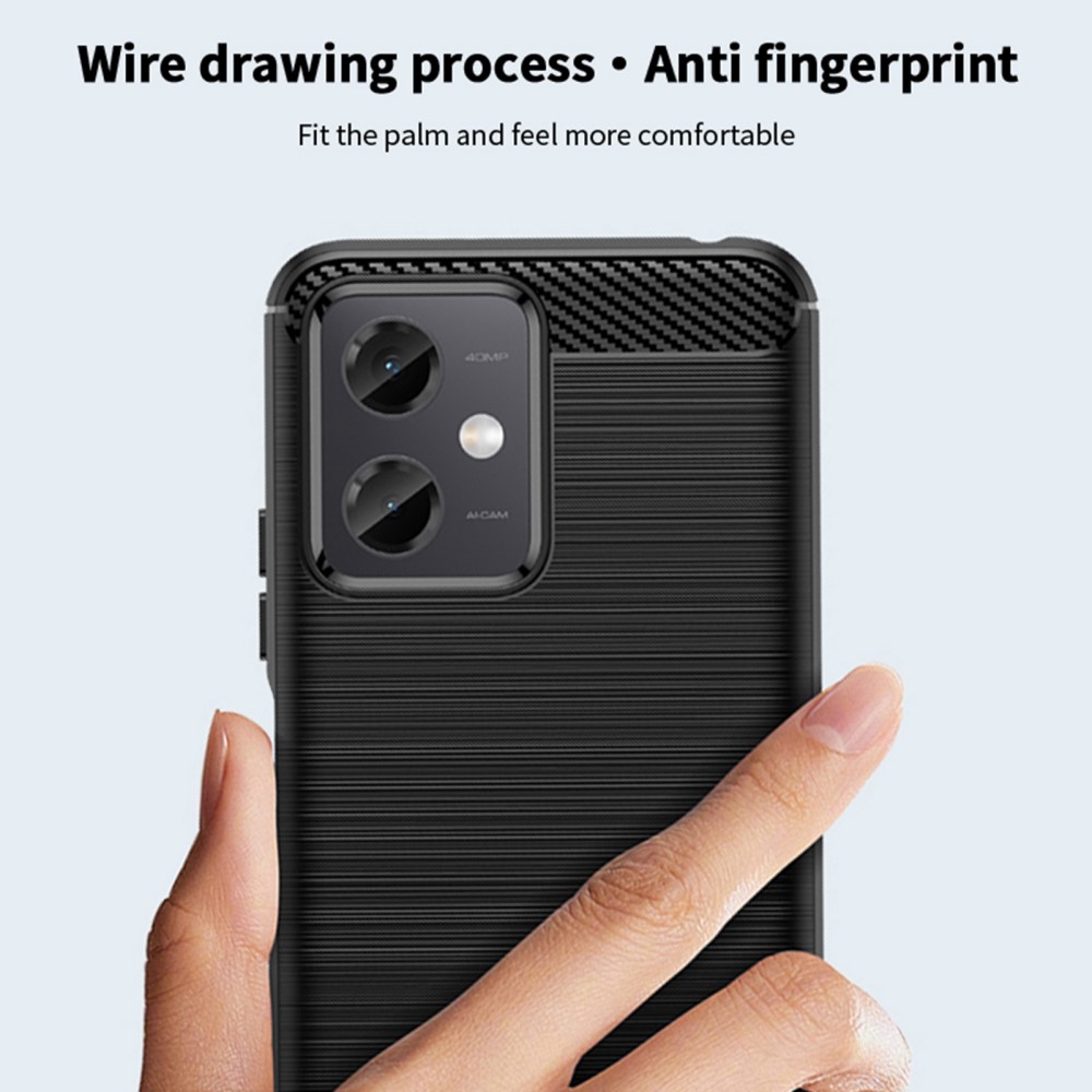 Xiaomi Redmi Note 12 5G / Poco X5 5G MOFI Carbon Fiber Калъф и Протектор