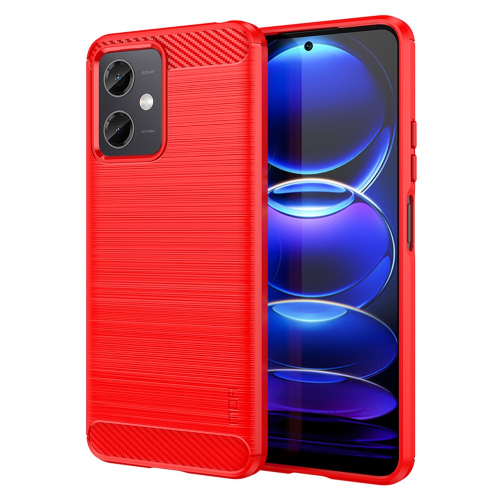 Xiaomi Redmi Note 12 5G / Poco X5 5G MOFI Carbon Fiber Калъф и Протектор