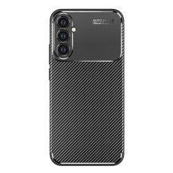 Samsung Galaxy A34 5G Удароустойчив Carbon Fiber Калъф и Протектор