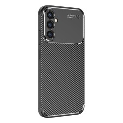 Samsung Galaxy A34 5G Удароустойчив Carbon Fiber Калъф и Протектор