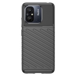 Xiaomi Redmi 12C / 11A Удароустойчив Twill Texture Калъф и Протектор