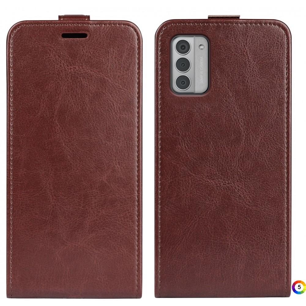 Nokia G42 Flip3 Кожен Калъф и Протектор
