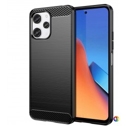 Xiaomi Redmi 12 5G (Global) / Poco M6 Pro 5G Удароустойчив  Carbon Fiber Калъф и Протектор