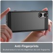 Sony Xperia 5 V Удароустойчив  Carbon Fiber Калъф и Протектор