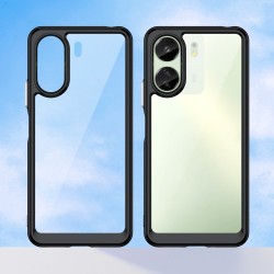 Xiaomi Redmi 13C / Poco C65 4G Силиконов Калъф Transparent TPU и Протектор