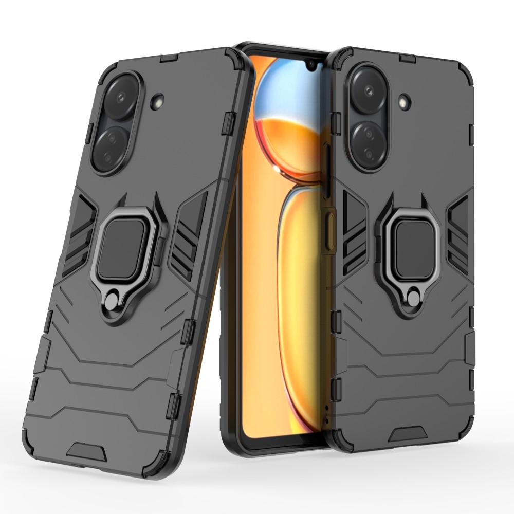 Xiaomi Redmi 13C / Poco C65 4G  Удароустойчив Ring Holder Калъф и Протектор