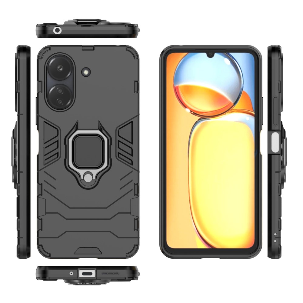 Xiaomi Redmi 13C / Poco C65 4G  Удароустойчив Ring Holder Калъф и Протектор
