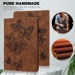 Xiaomi Pad 6 / Pad 6 Pro Imprinted Butterfly Кожен Калъф и Протектор