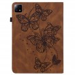 Xiaomi Pad 6 / Pad 6 Pro Imprinted Butterfly Кожен Калъф и Протектор