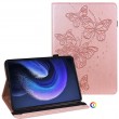 Xiaomi Pad 6 / Pad 6 Pro Imprinted Butterfly Кожен Калъф и Протектор