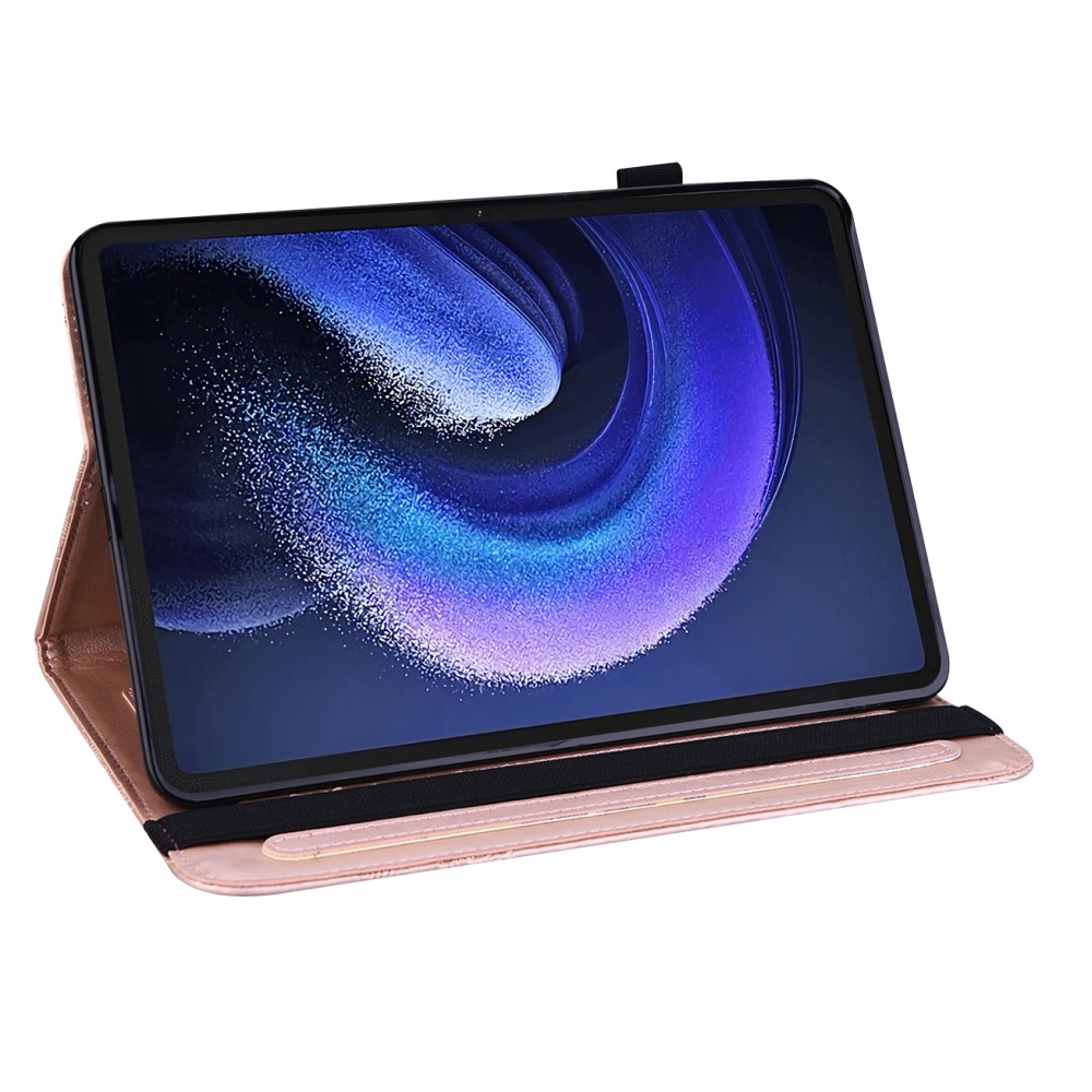 Xiaomi Pad 6 / Pad 6 Pro Imprinted Butterfly Кожен Калъф и Протектор