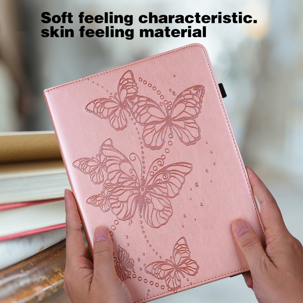 Xiaomi Pad 6 / Pad 6 Pro Imprinted Butterfly Кожен Калъф и Протектор