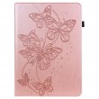 Xiaomi Pad 6 / Pad 6 Pro Imprinted Butterfly Кожен Калъф и Протектор