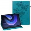 Xiaomi Pad 6 / Pad 6 Pro Imprinted Butterfly Кожен Калъф и Протектор