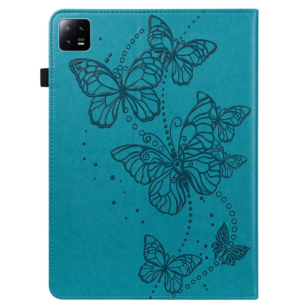 Xiaomi Pad 6 / Pad 6 Pro Imprinted Butterfly Кожен Калъф и Протектор