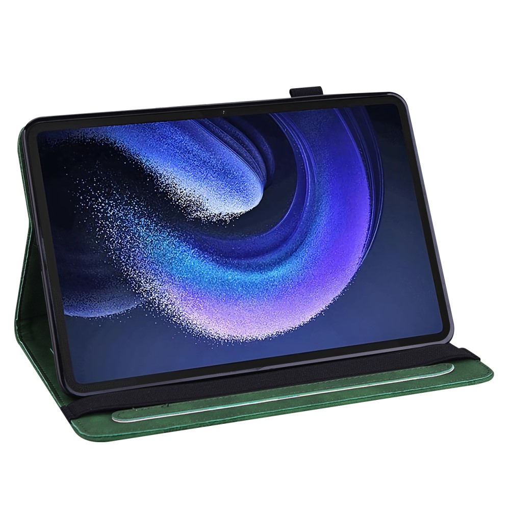 Xiaomi Pad 6 / Pad 6 Pro Imprinted Butterfly Кожен Калъф и Протектор