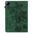 Xiaomi Pad 6 / Pad 6 Pro Imprinted Butterfly Кожен Калъф и Протектор