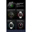 HAYLOU Solar 5 Смарт часовник-1.58" AMOLED, Bluetooth обаждания, NFC, 150+ спорта, 24/7 здравен мониторинг, IP68 (Черен, Бял)